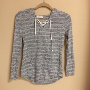 Hooded Long Sleep Top